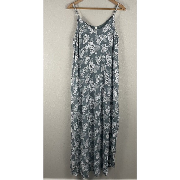 Pinkblush Womens M Sage Green Floral Print Midi Maternity Dress - Picture 1 of 5